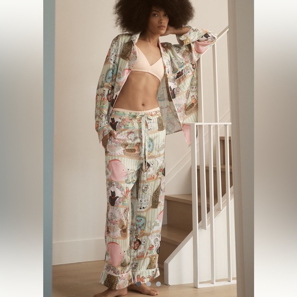 NWT - Karen Mabon Shelf Life Pajama Set